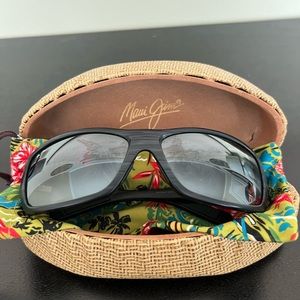 Men’s Maui Jim Wassup Black Sunglasses